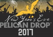 New years eve pelican drop 2017.