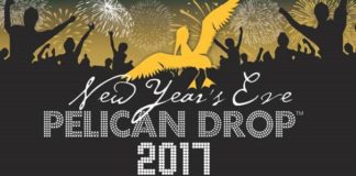 New years eve pelican drop 2017.