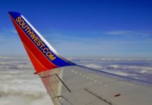 southwest airlines wing