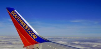 southwest airlines wing