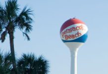 Pensacola Beach water tower