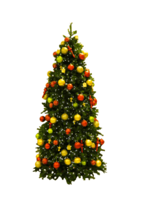 decorated christmas tree