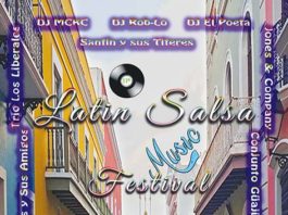 Latin Salsa Festival 2018 poster