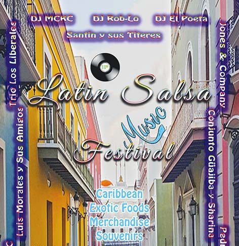 Latin Salsa Festival 2018 poster