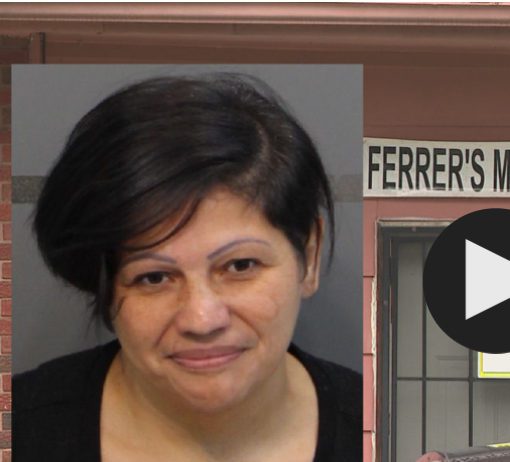 A mugshot of a woman at ferrer's medical center.