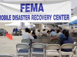 Fema mobile disaster recovery center.