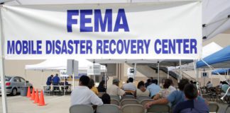 Fema mobile disaster recovery center.