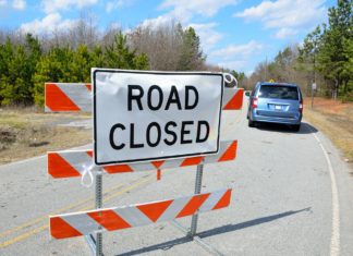 Road closure