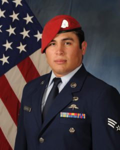 U.S. airman in uniform