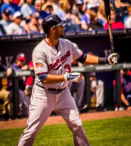 baseball player preparing to bat