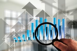 graphic of microscope looking into growth charts