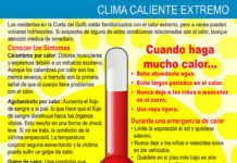 Disaster guide page about extreme heat safety
