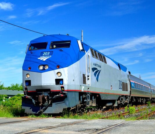 amtrak train