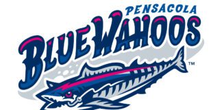 Pensacola Blue Wahoo's logo