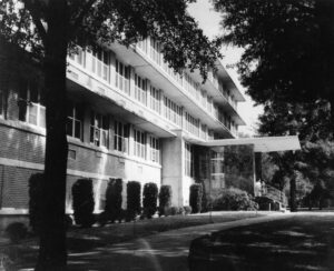 old photo of original hospital