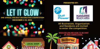 ad for Let it Glow event
