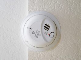 carbon monoxide and fire alarm