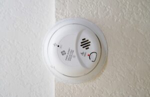 carbon monoxide and fire alarm