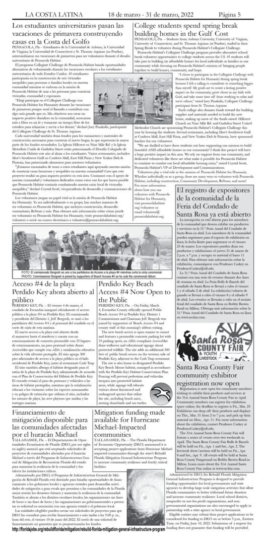 La Costa Latina March 18 - March 31, 2022 Page 5