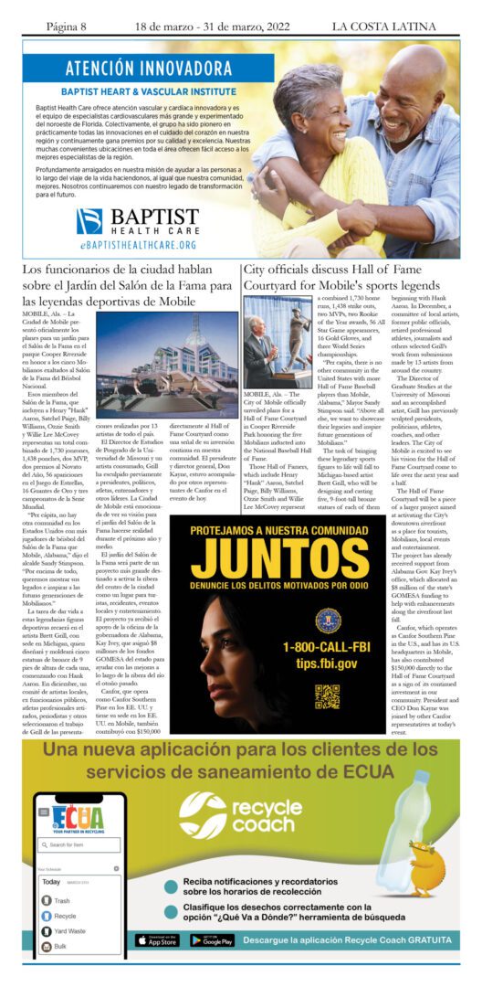 La Costa Latina March 18 - March 31, 2022 Page 8