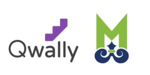 Qwally and Mobile logos