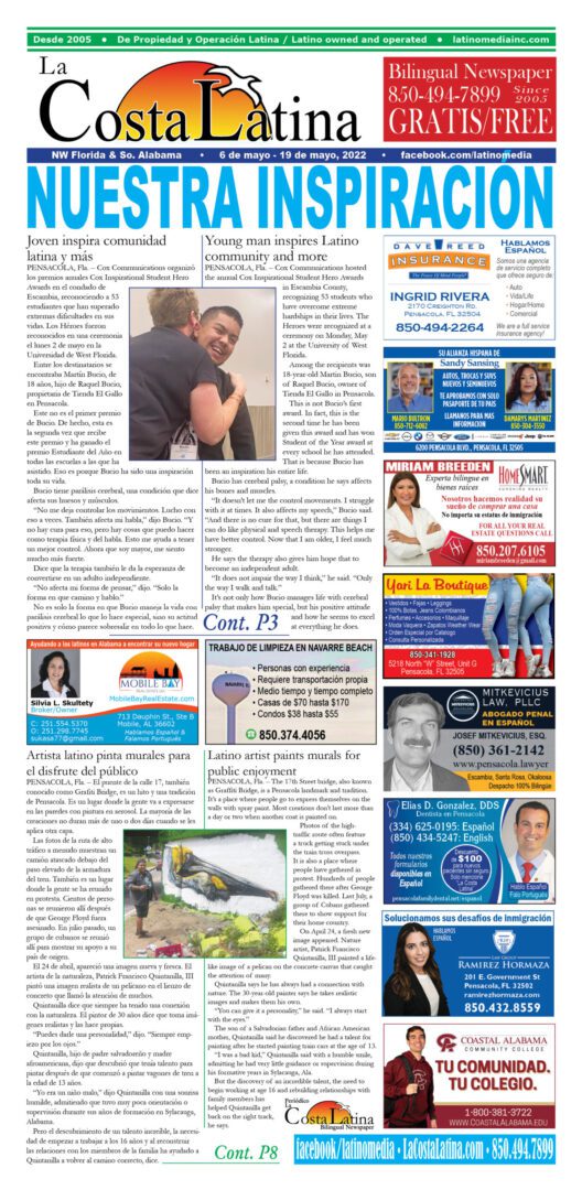 La Costa Latina May 06 - May 19 Page 1