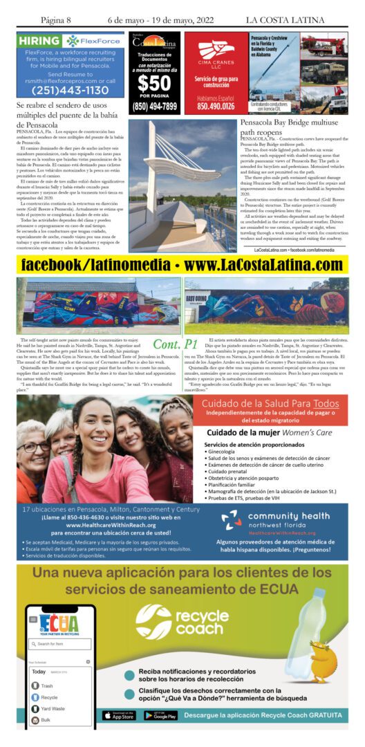 La Costa Latina May 06 - May 19 Page 8