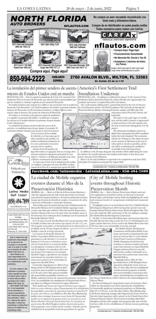 La Costa Latina May 20 - June 2 Page 3