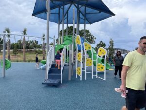 Children's playground at Navarre Park