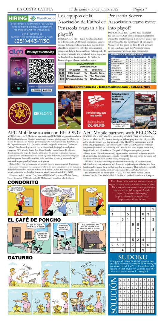 La Costa Latina Edition June 17 - June 30 Page 7