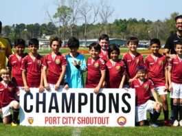 youth soccer team champions