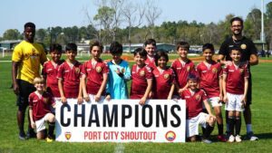 youth soccer team champions
