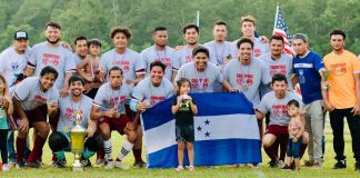 Honduras FC Pensacola team victory photo