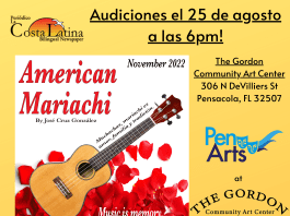 American Mariachi flyer in Spanish