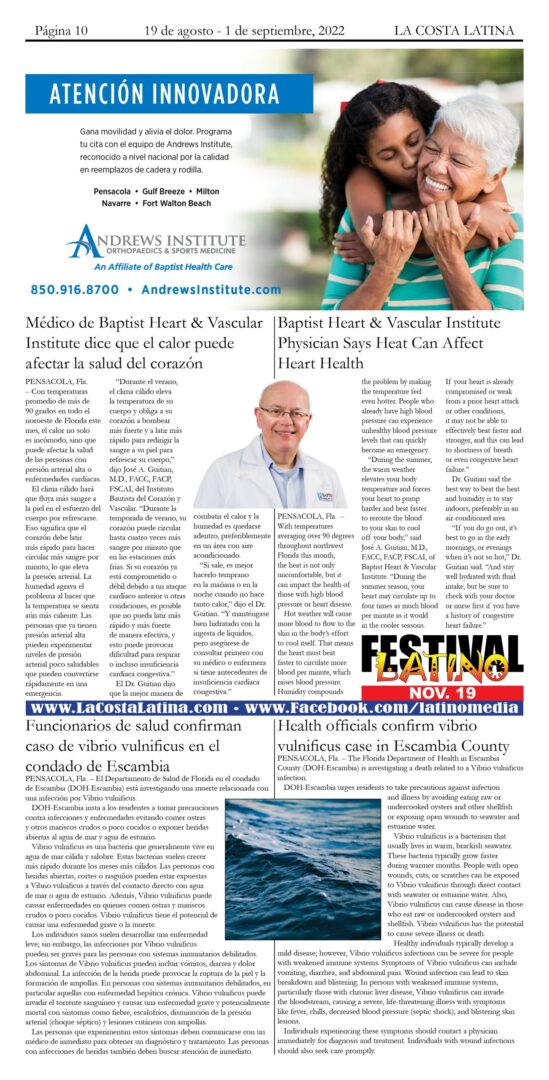 La Costa Latina August 19 - September 1, 2022 - Page 10
