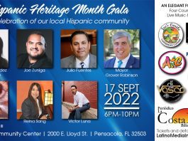 A flyer for the hawaiian heritage month gala.