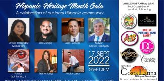 A flyer for the hawaiian heritage month gala.