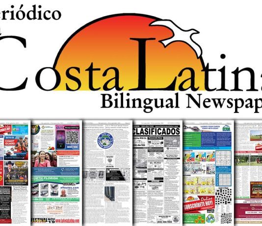 Costa latina bilingual newspaper.
