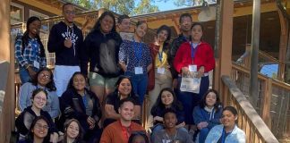 Students from Honduras, El Salvador and Belize visiting the Gulf Coast