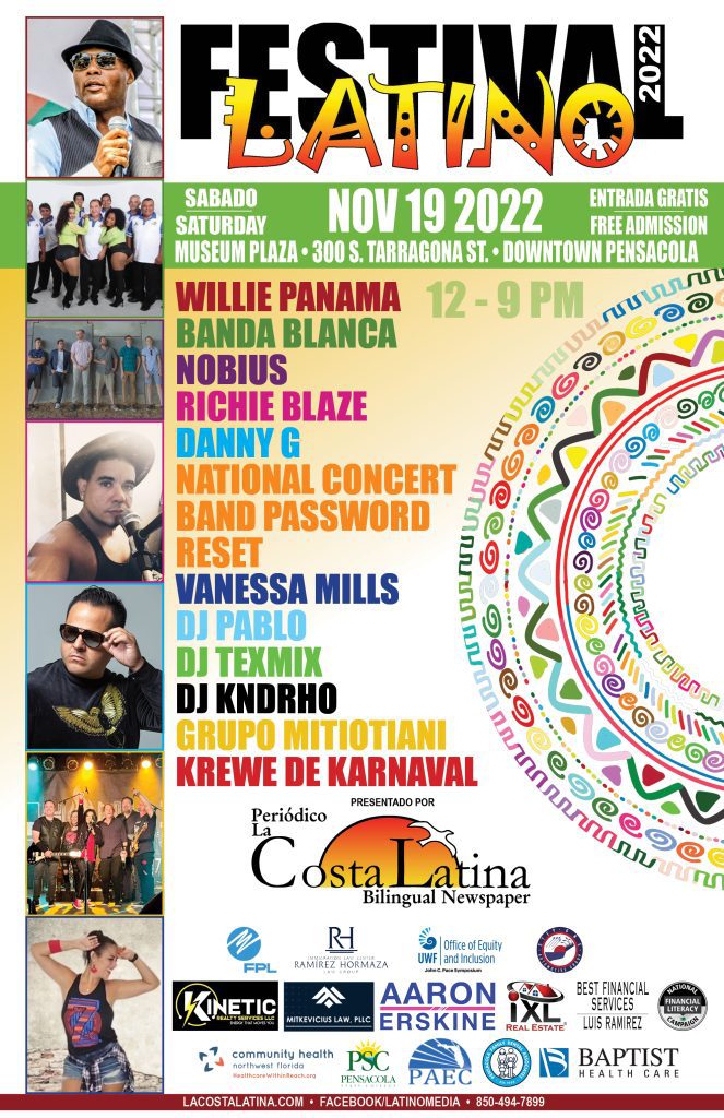 Latino Festival 2022 poster
