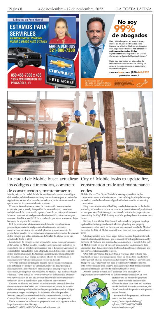 La Costa Latina November 4 - November 17, 2022 - Page 8