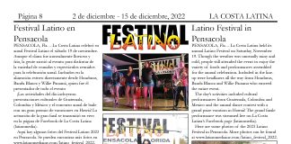 La Costa Latina December 2 - December 15, 2022 - Page 8