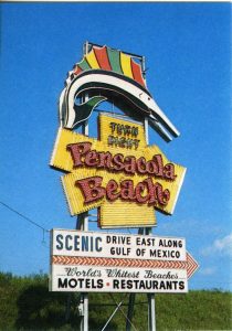 Pensacola Beach sign