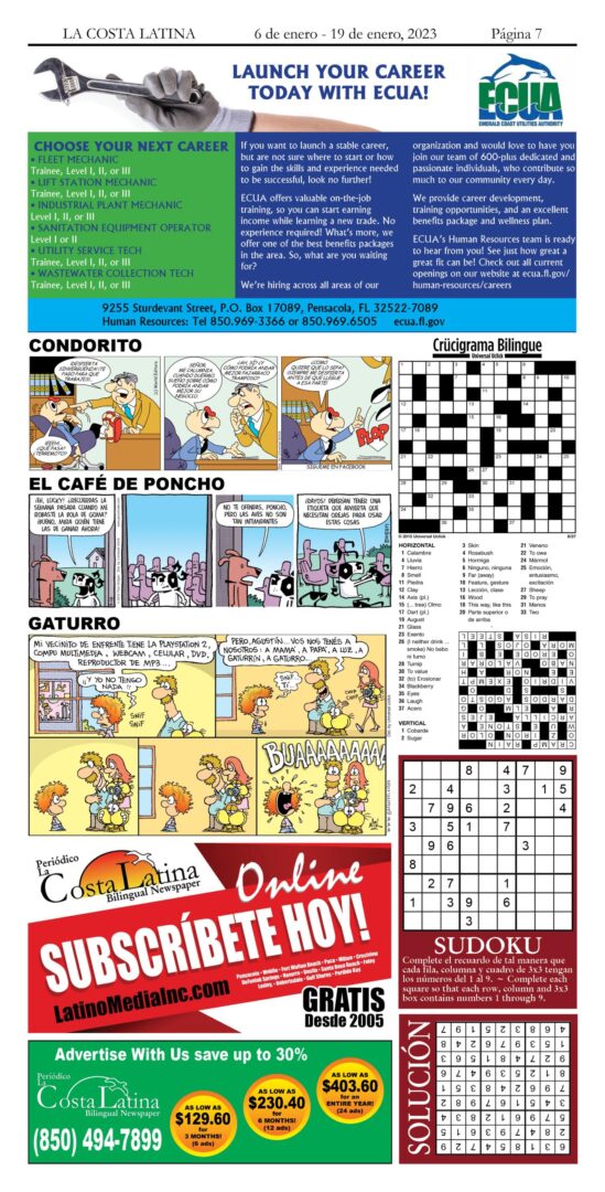 La Costa Latina January 6 - January 19 Page 7