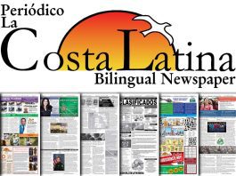 La Costa Latina pages display January 6 - January 19 edition