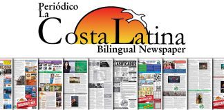 La Costa Latina pages display January 6 - January 19 edition