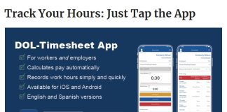 timesheet app screenshot