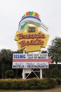 Pensacola Beach Sailfish sign