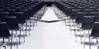 chairs arranged for conference