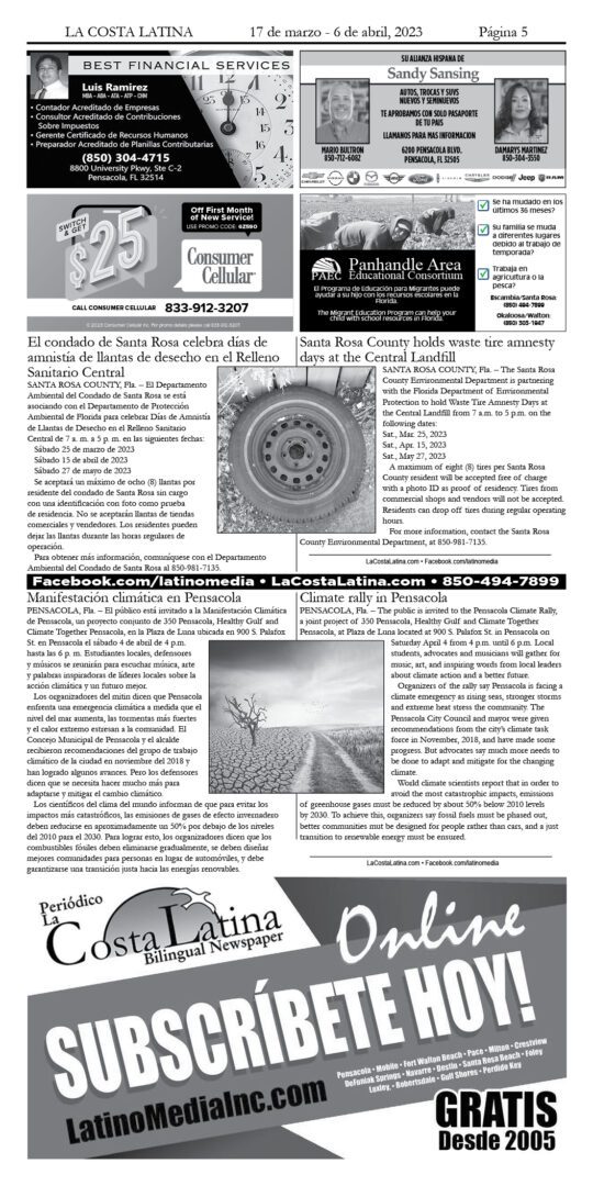 La Costa Latina March 17 - April 6, 2023, Page 5